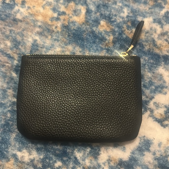 PomPom London Pebble Leather coin wallet NWOT - Picture 3 of 7